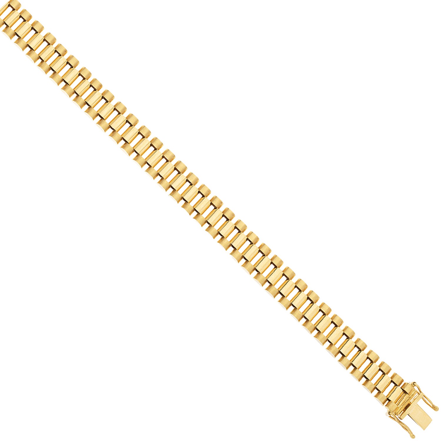 Y/G Fancy Link Ladies/Gents Bracelet