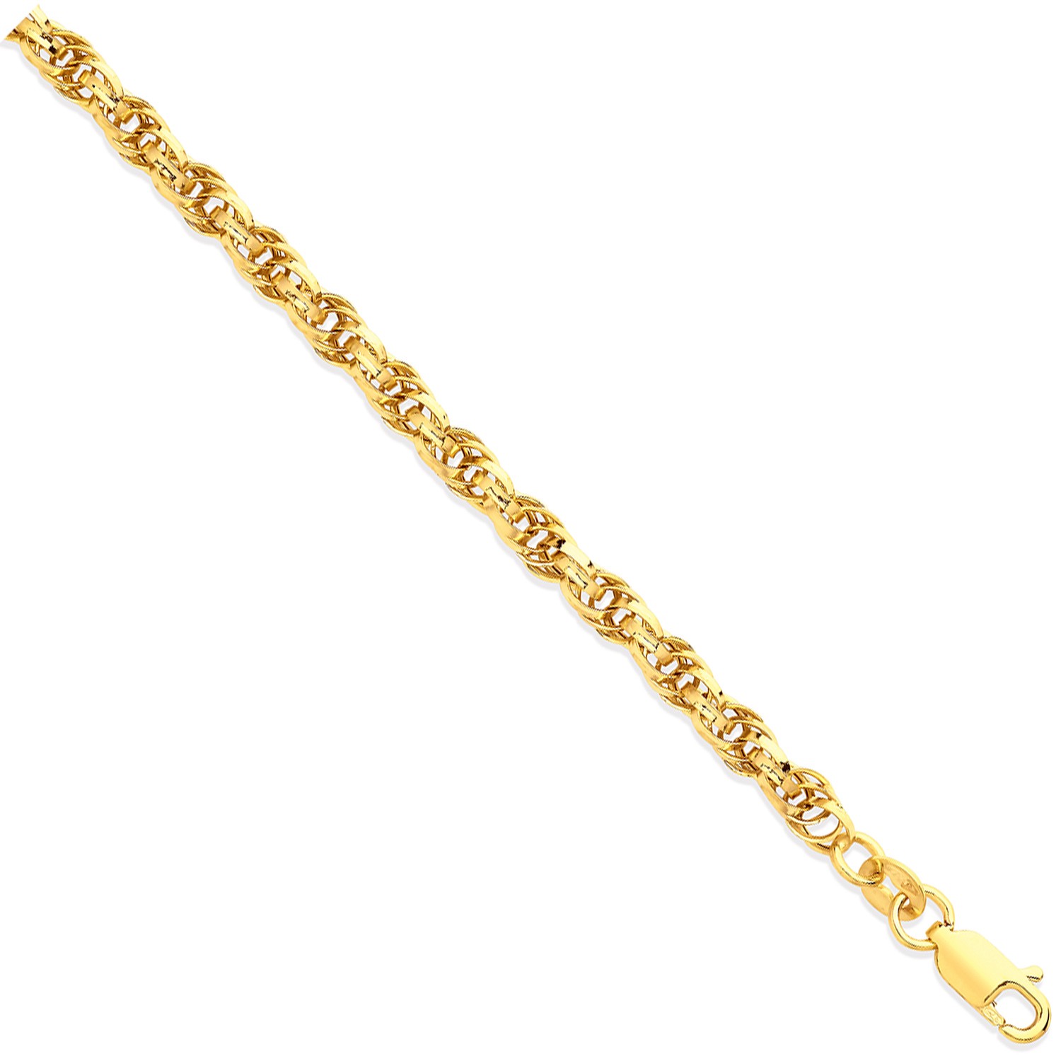 Y/G 3.7mm Hollow Prince of Wales Chain