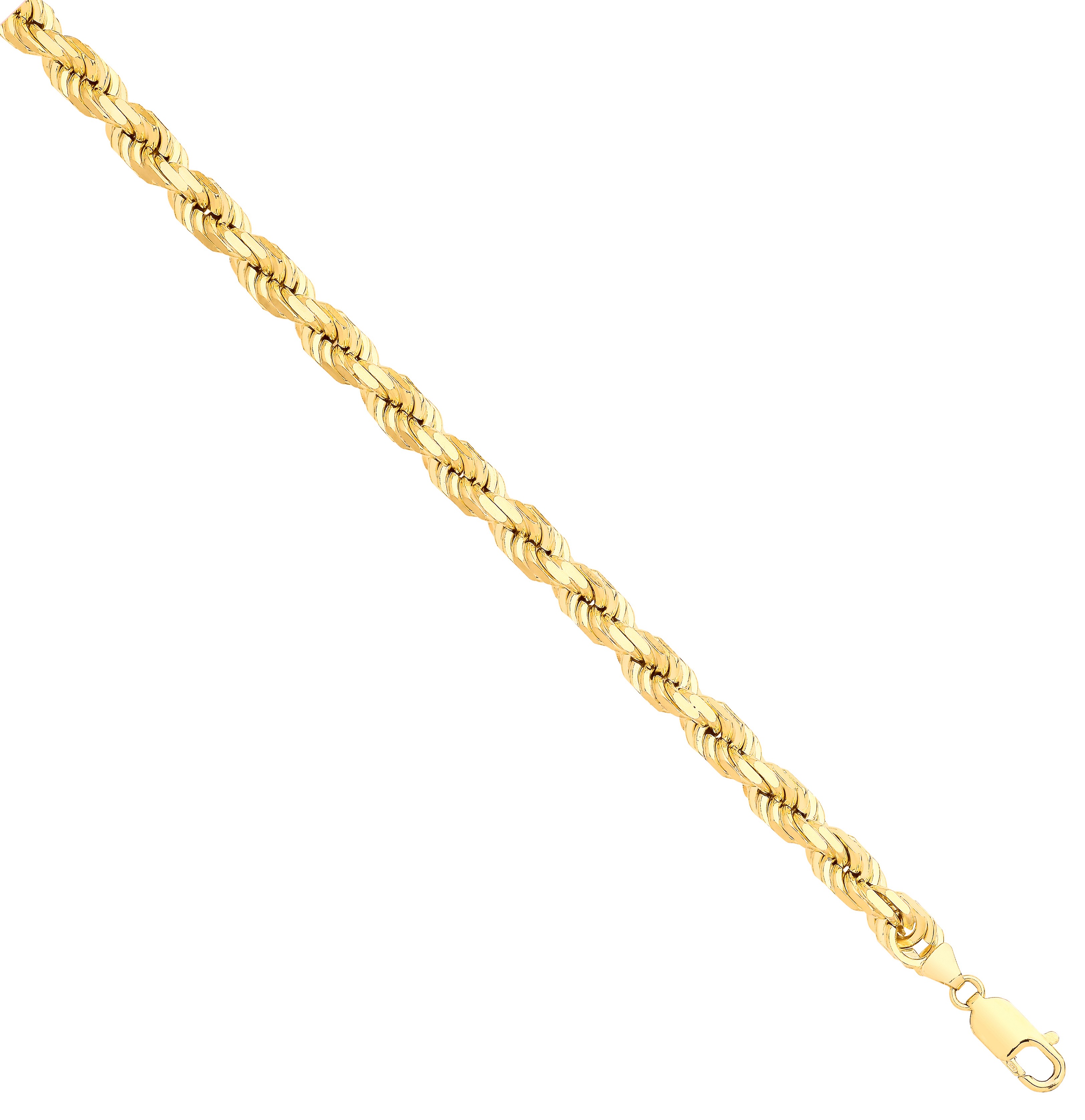 Y/G Solid D/C 7.5mm Rope Chain