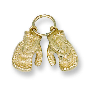 Pair of Gloves Gold Pendant, S