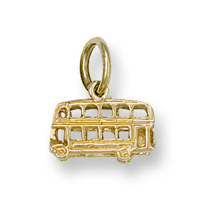 Double-Decker Bus, 9ct Gold