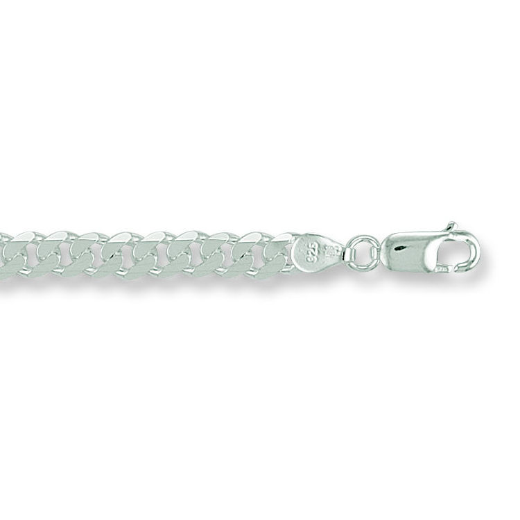Silver 5.4mm Curb Chain