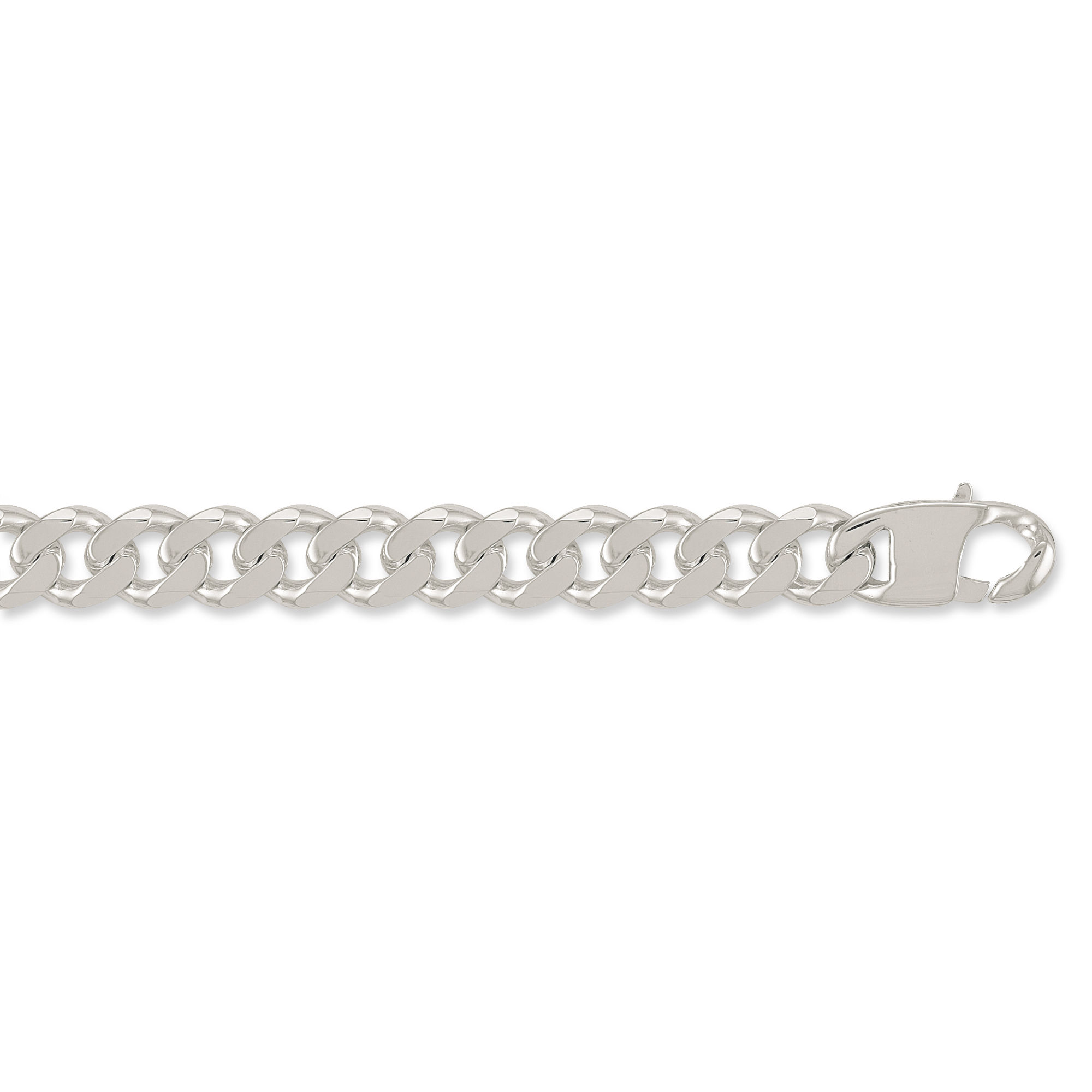 Silver 19.7mm Curb Chain